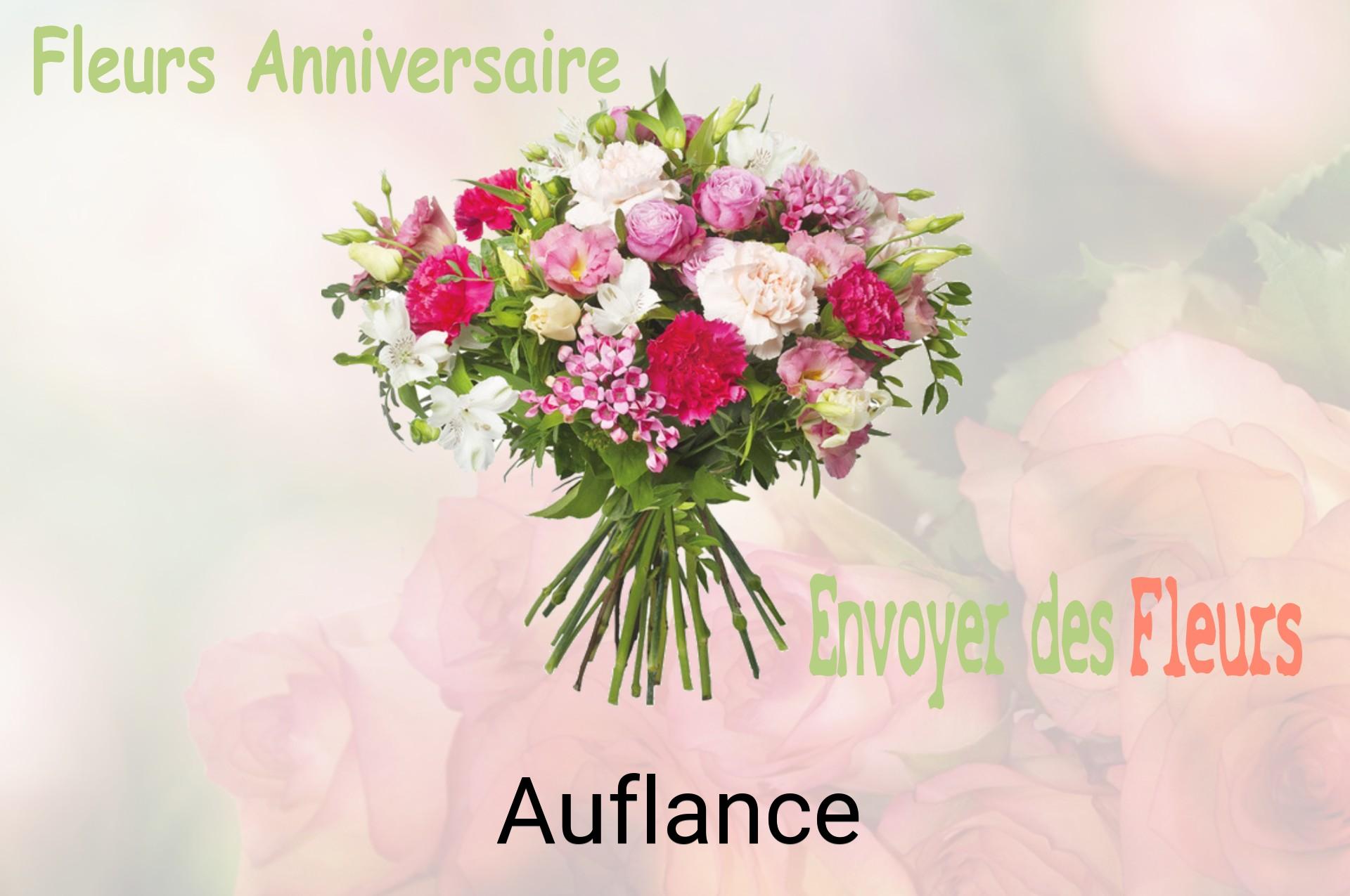 Bouquet de fleurs d’anniversaire livré à Auflance