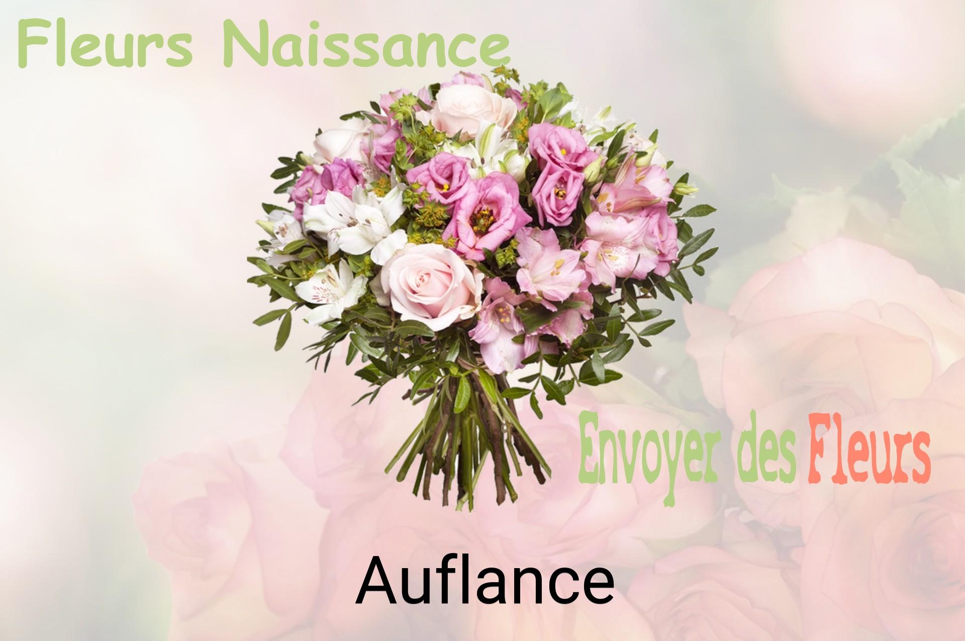 Bouquet de fleurs de naissance livré à Auflance